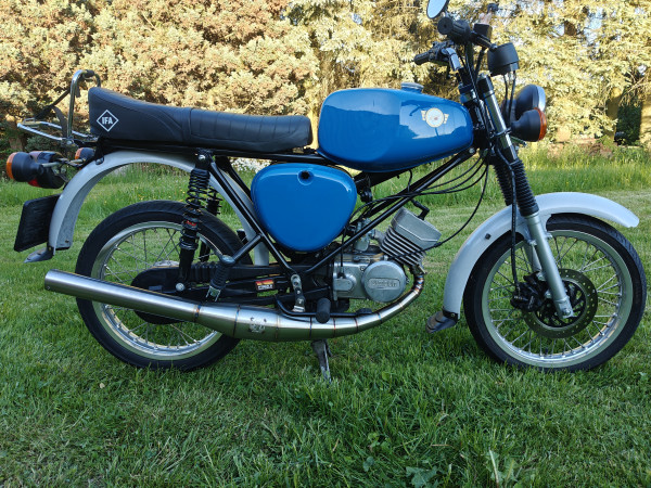 Auspuff JWSport Retro "Edelstahl" Soundmaster Sport